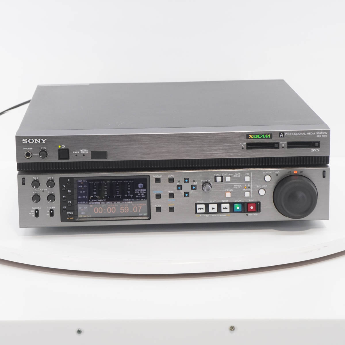 SONY ソニー XDS-1000 XDCAM プロフェッショナルメディアステーション-