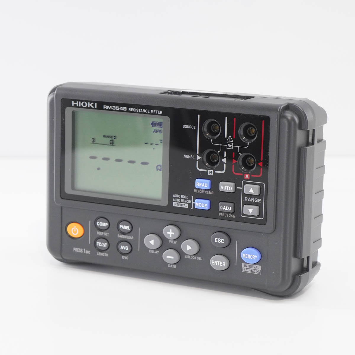 SP]USED 30日保証 未使用に近い HIOKI RM3548 RESISTANCE METER L2107