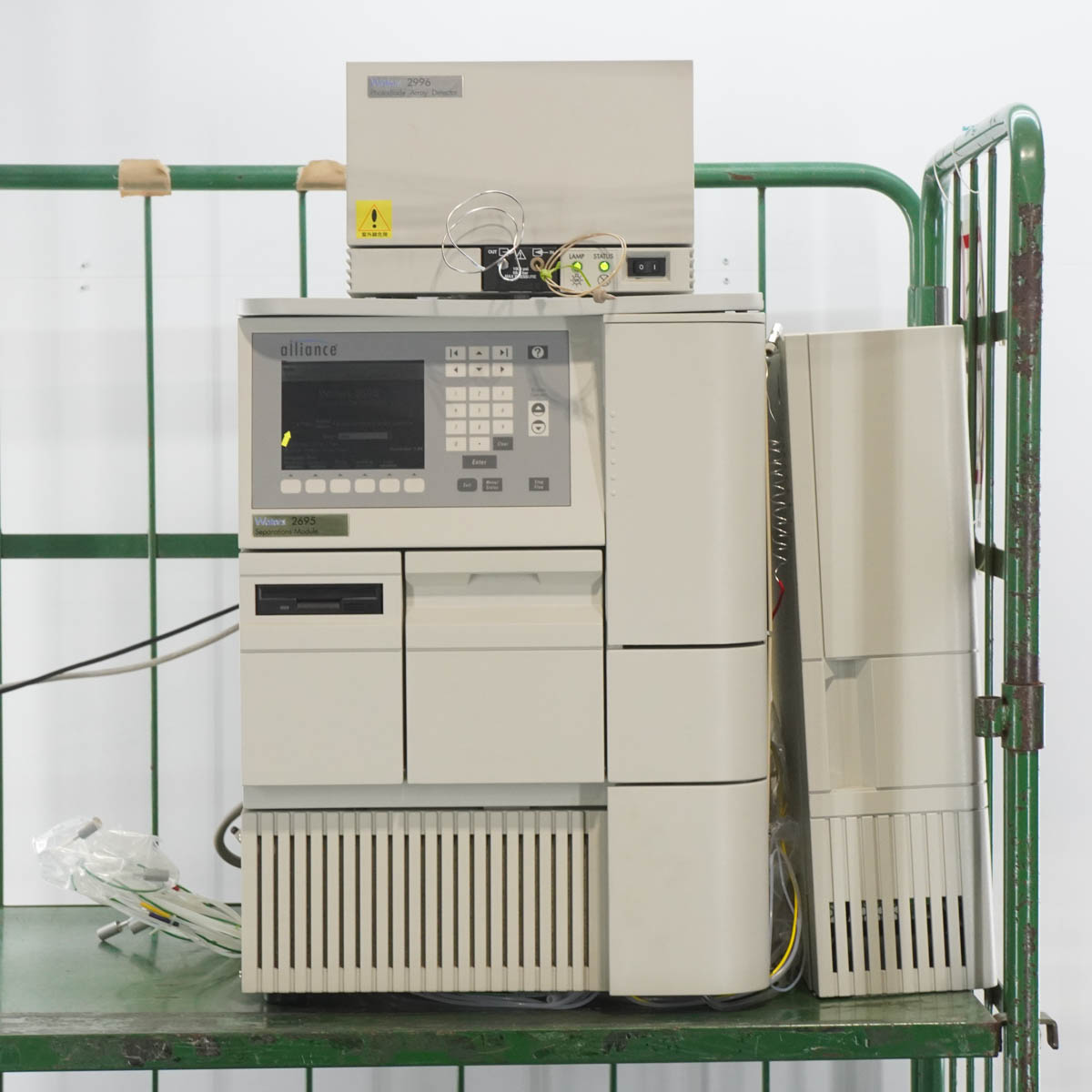 [DW]USED 8日保証 セット Waters 2695 2414 2487 SHC alliance hplc Separations Module...[ST02938-0017] - 1