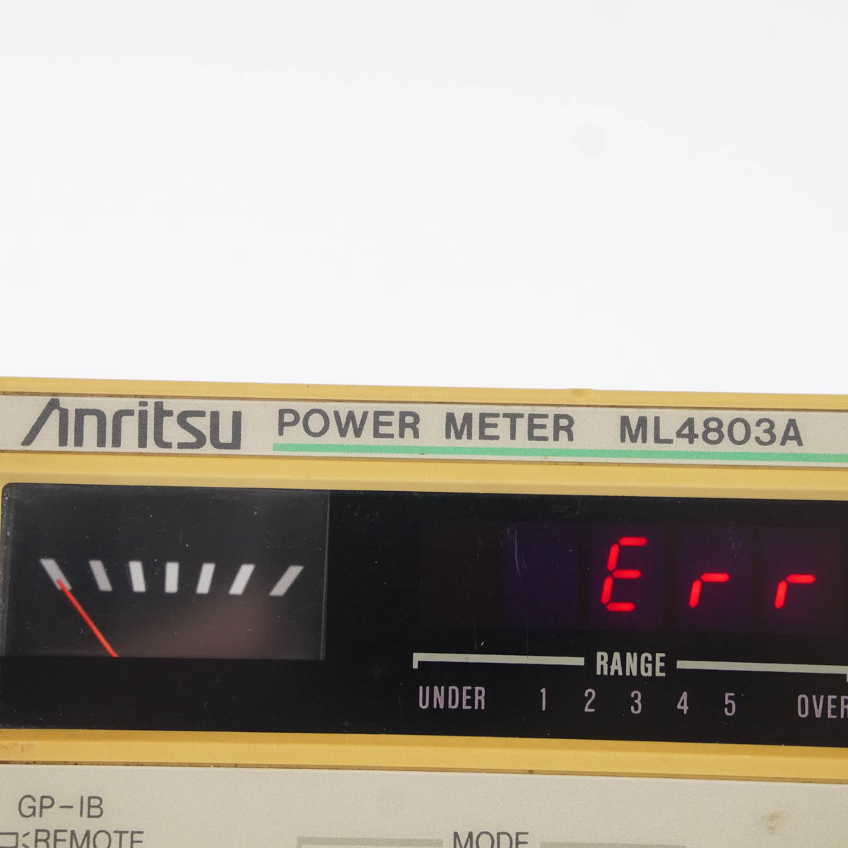 DW]USED 8日保証 セット Anritsu ML4803A MZ5003A POWER METER パワー