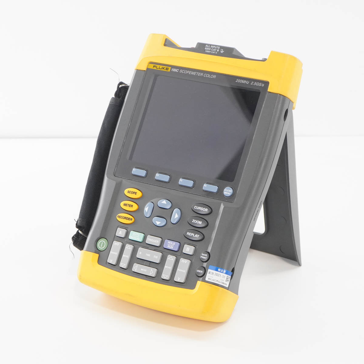 FLUKE SCOPMETER COLOR スコープメーター 199C 200MHz 2.5GS/s (J962kmswY)