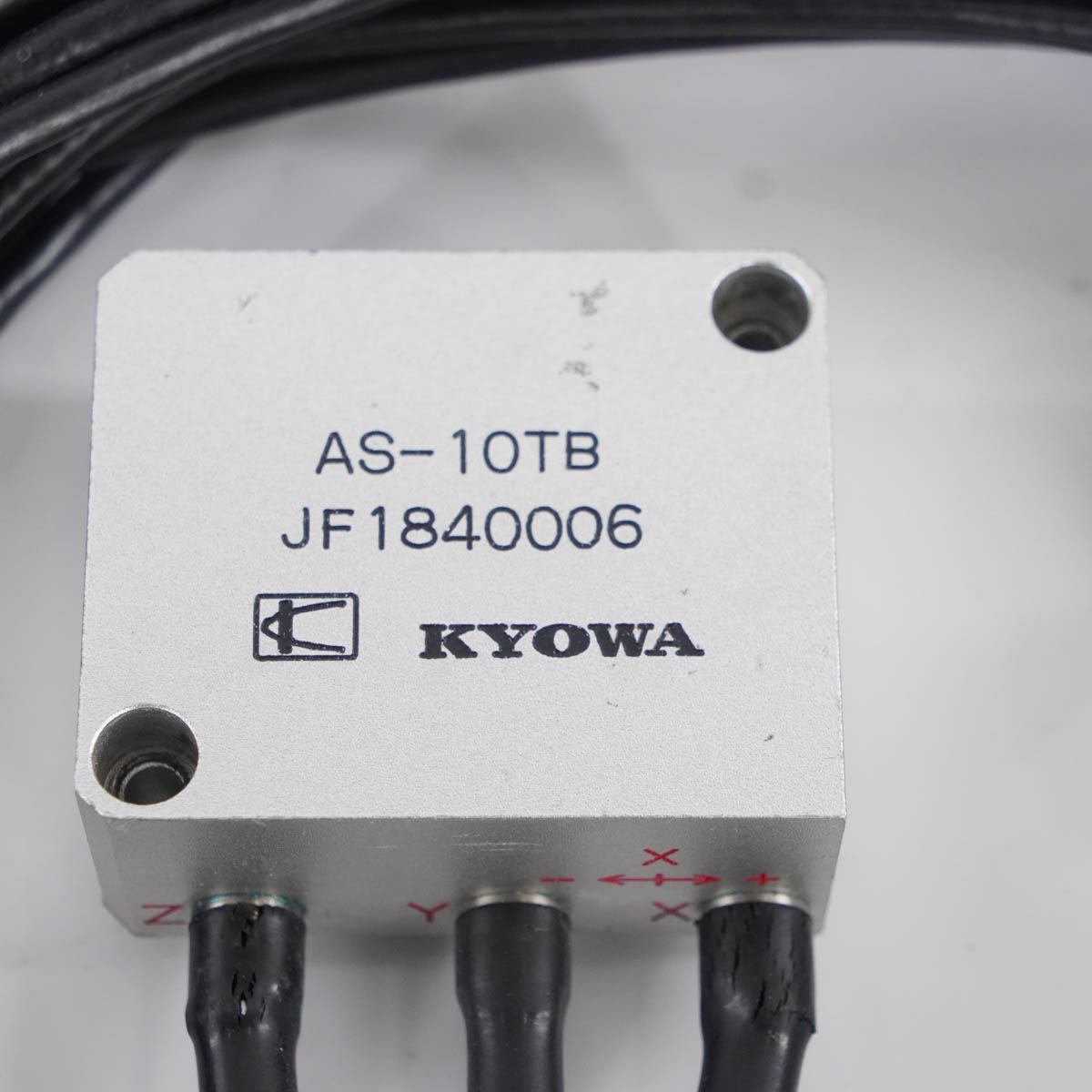 セット KYOWA AS-20GB AS-10TB 加速度変換器 加速度センサー 取扱説明