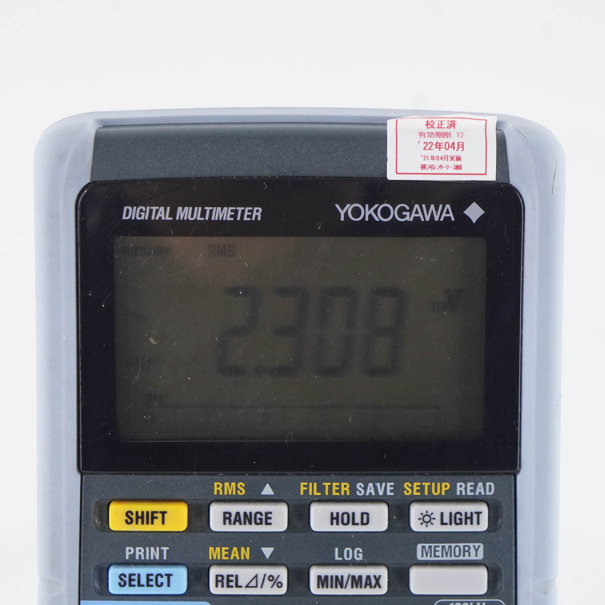 [DW]USED 8日保証 04/2021CAL YOKOGAWA TY720 DIGITAL MULTIMETER デジタルマルチメーター