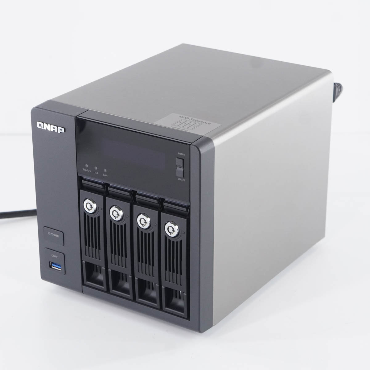 OEM QNAP TS-453Pro 4TB NAS 最新ファーム メモリ4GB www