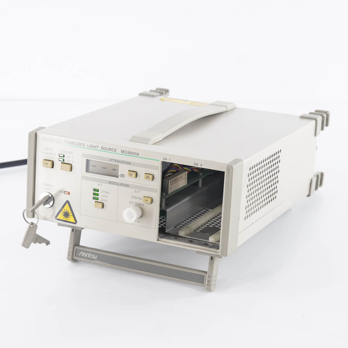 JB]USED 現状販売 Anritsu MG9001A STABILIZED LIGHT SOURCE 安定化光源 [ST04317-0162] |  すべての商品 | 中古販売分析機器計測器総合商社ディルウィングス