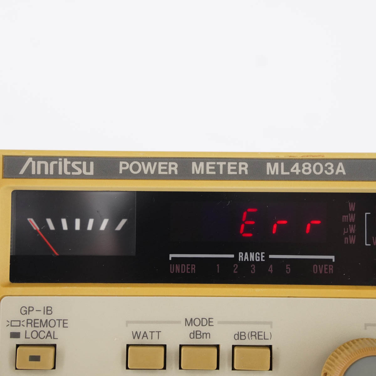 DW]USED 8日保証 セット Anritsu ML4803A MA4701A POWER METER POWER