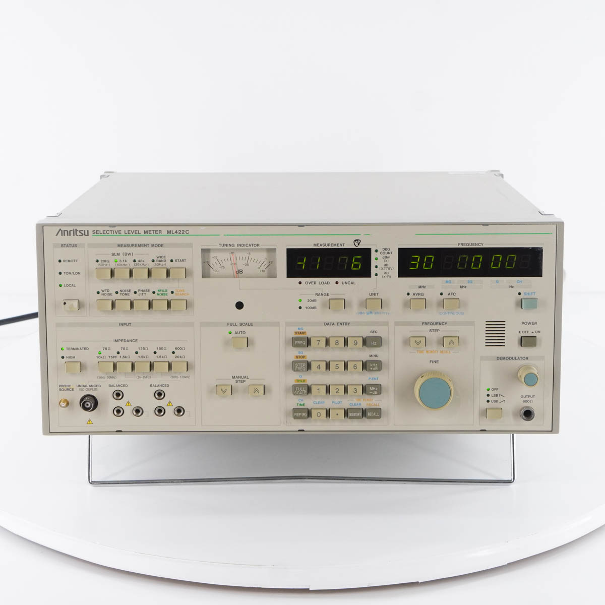 DW]USED 8日保証 Anritsu ML422C SELECTIVE LEVEL METER セレクティブ