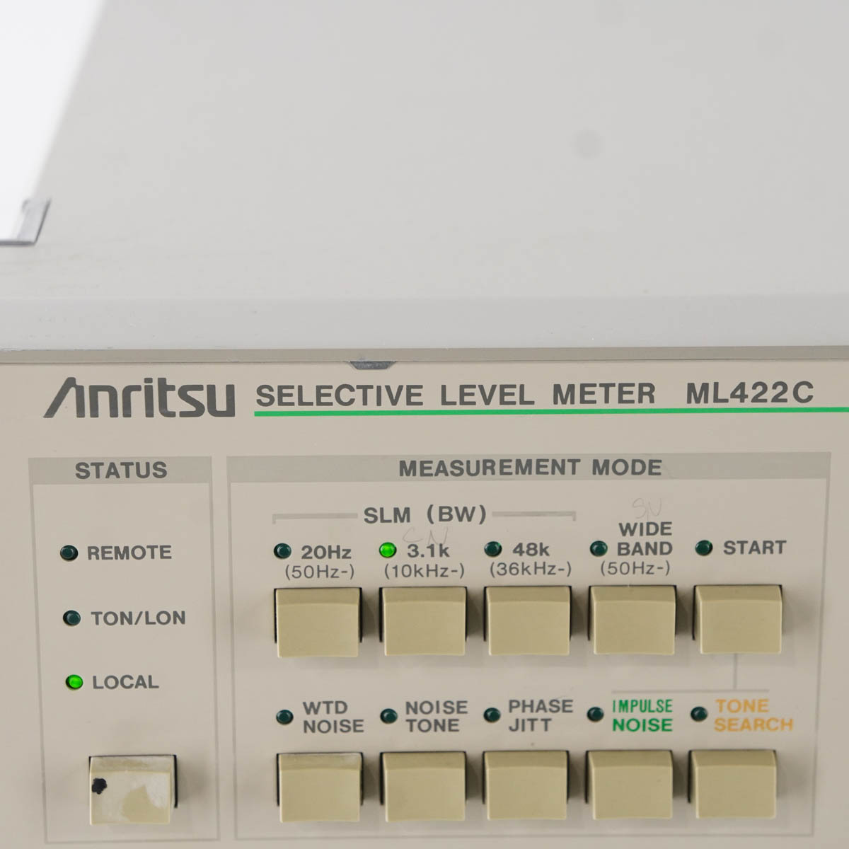 DW]USED 8日保証 Anritsu ML422C SELECTIVE LEVEL METER セレクティブ