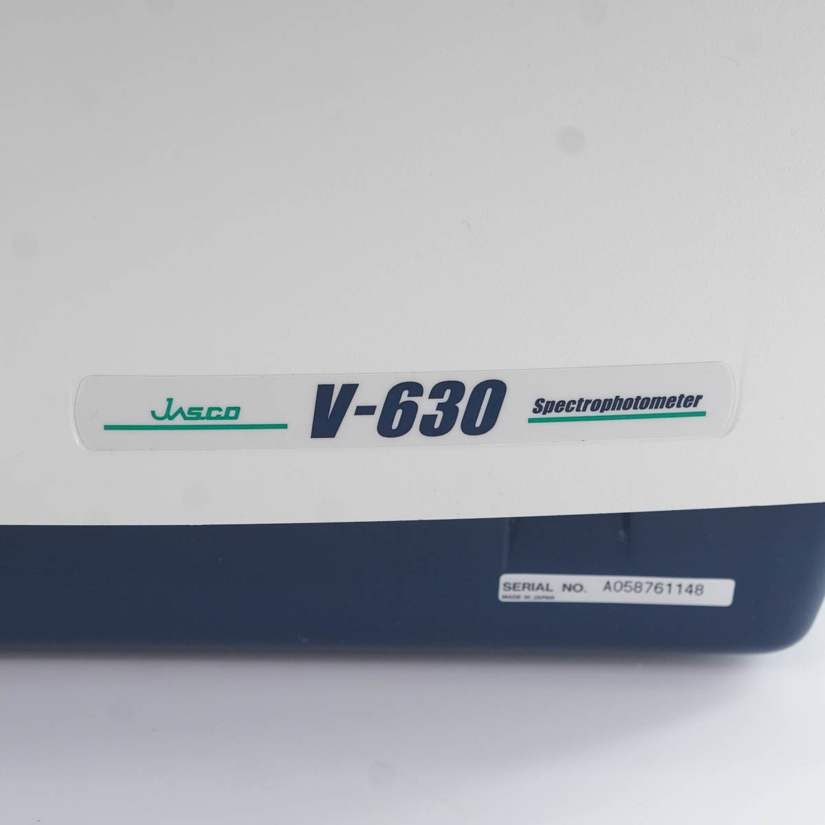 [JB]USED 現状販売 JASCO V630 Spectrophotometer 電源コード ソフトウェア 取扱説明書 [04517