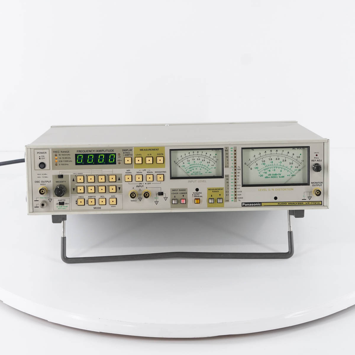 松下 VP-7721A オーディオアナライザー 取扱説明書つき