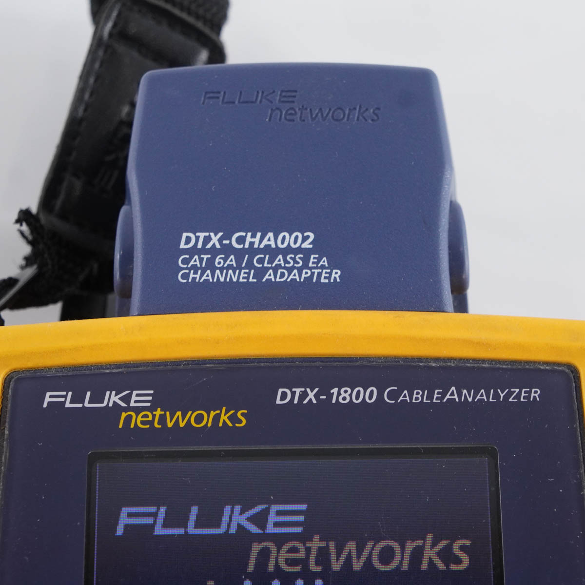 JB]USED 現状販売 セット FLUKE DTX-1800 CABLE ANALYZER SMART REMOTE