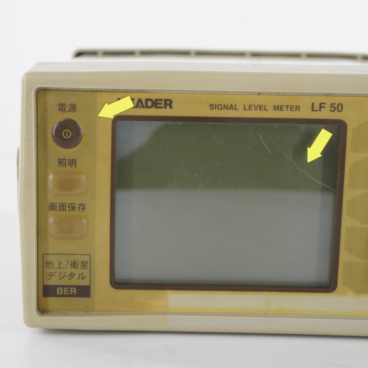 LEADER LF50 シグナルレベルメーター レベルチェッカー 電波測定器 LEADER LF50 シグナルレベルメーター レベルチェッカー 電波測定器