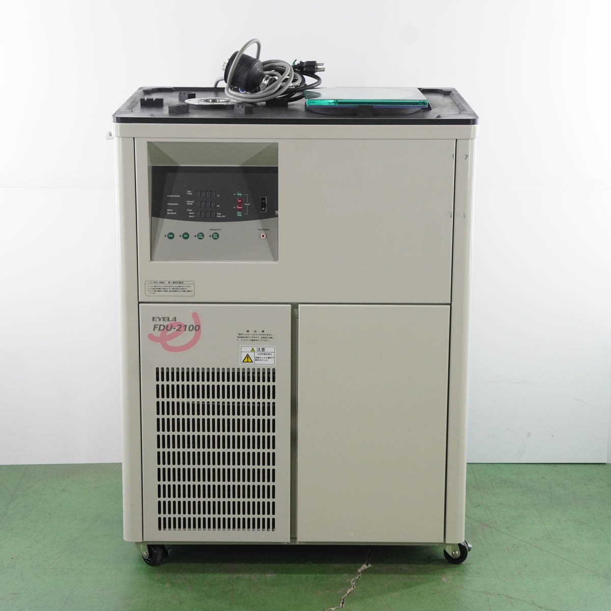 [DW]USED 8日保証 セット EYELA DRC-1000 FDU-2100 ドライチャンバー 凍結乾燥機 単相200V [04690-0088] - 15