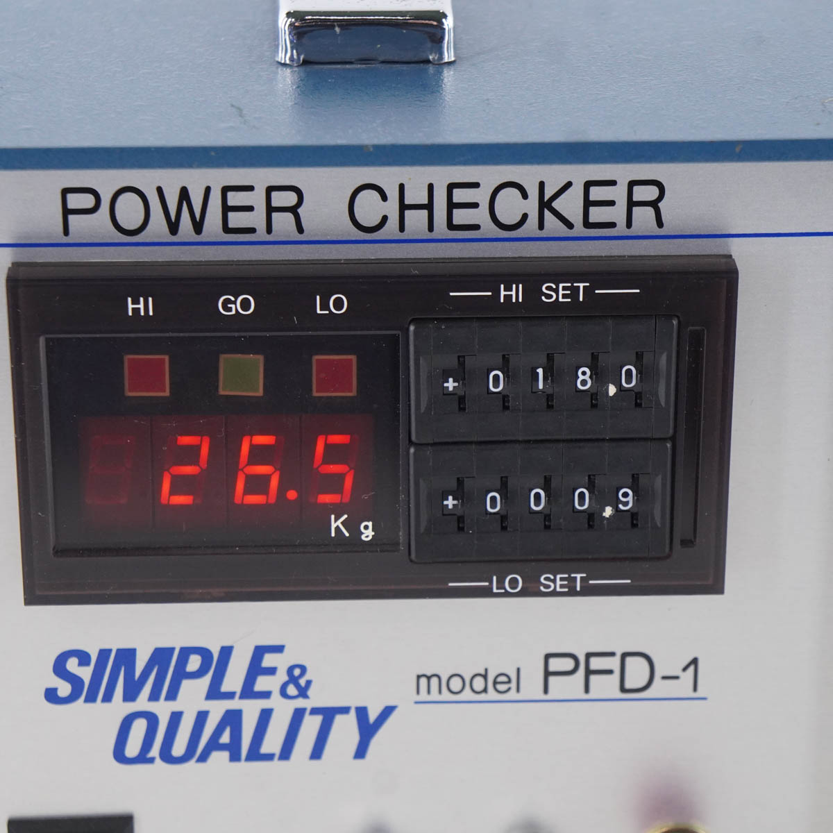 DW]USED 8日保証 2台セット FCC PFD-1 POWER CHECKER パワーチェッカー