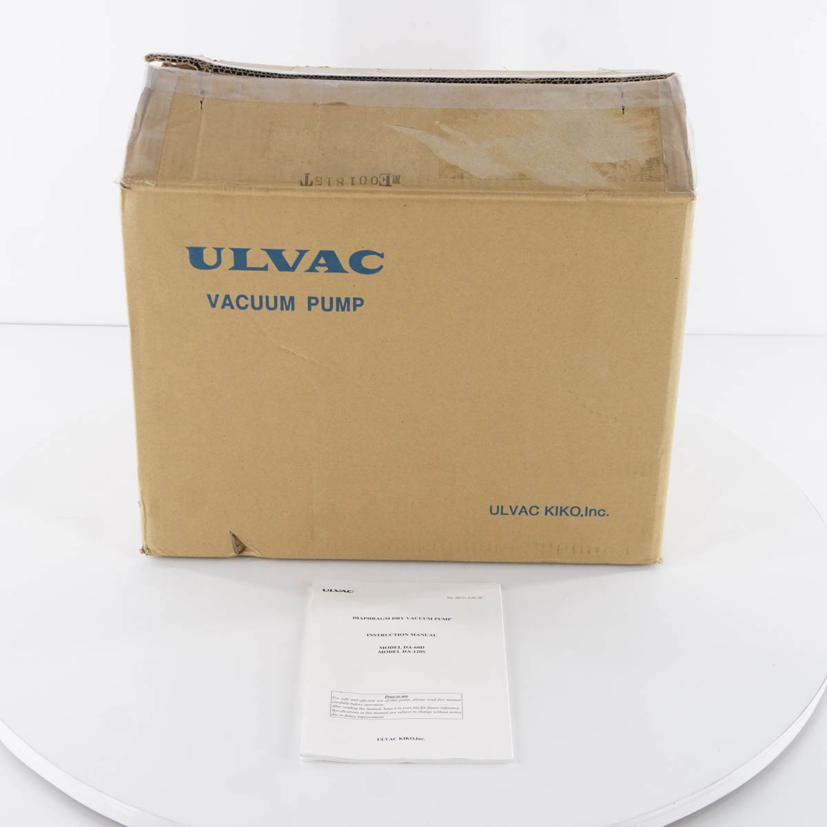 DW]USED 8日保証 未使用品 ULVAC DA-120S ダイアフラム型ドライ真空