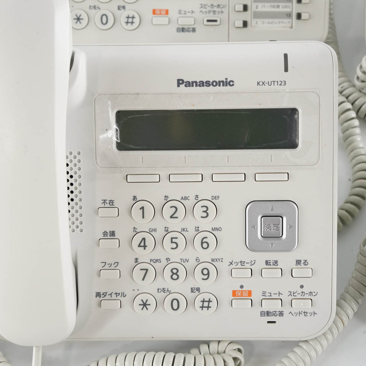 PG]USED 8日保証 セット Panasonic KX-UT123N KX-UT136N SIP電話機 