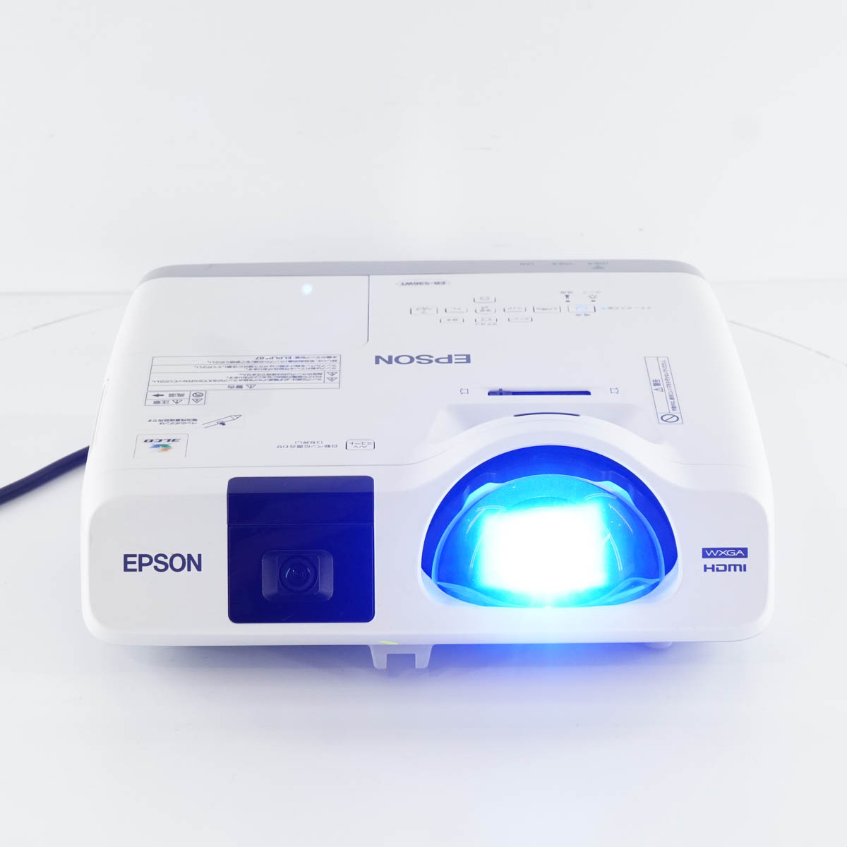 EPSON 超単焦点 プロジェクター EB-536WT 美品 ランプ30時間 