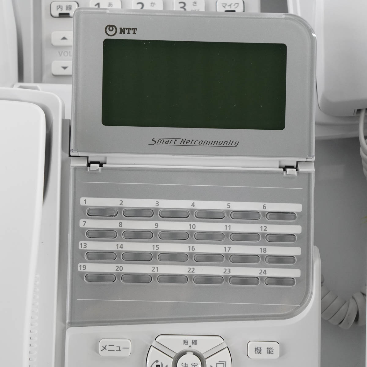 [PG]USED 8日保証 セット 20年製 NTT αZX ZXM-ME-(1) 主装置 電話機 スマートネットコミュニティ ビジネスフォン  ZX-(24)S[05049-0014]-中古販売分析機器計測器総合商社ディルウィングス