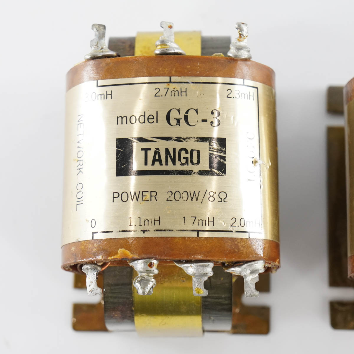 タンゴ TANGO ネットワークコイル GC-4.7 200W 8Ω 2個セット