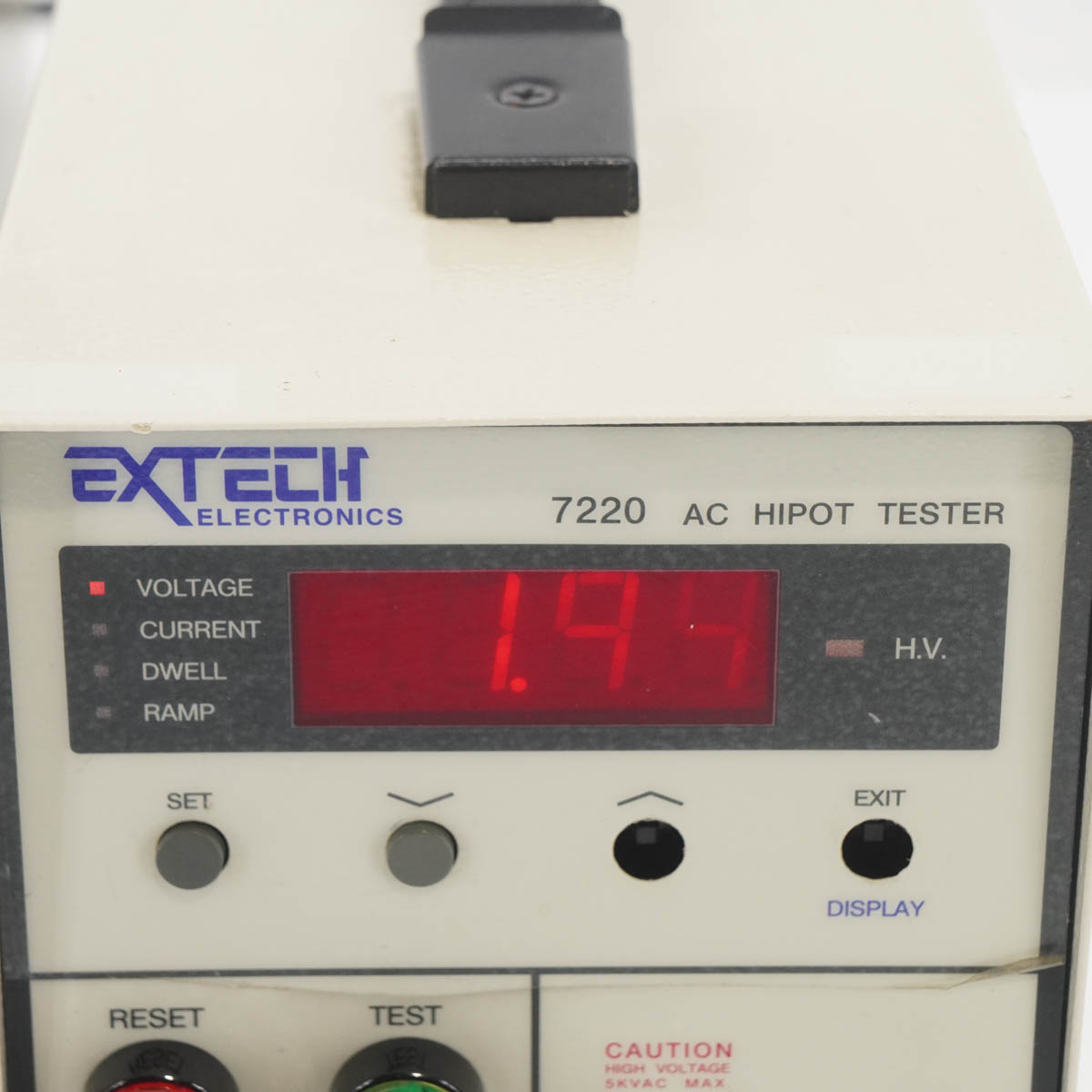 DW]USED セット EXTECH 7220 7213 AC HIPOT TESTER DC HIPOT TESTER