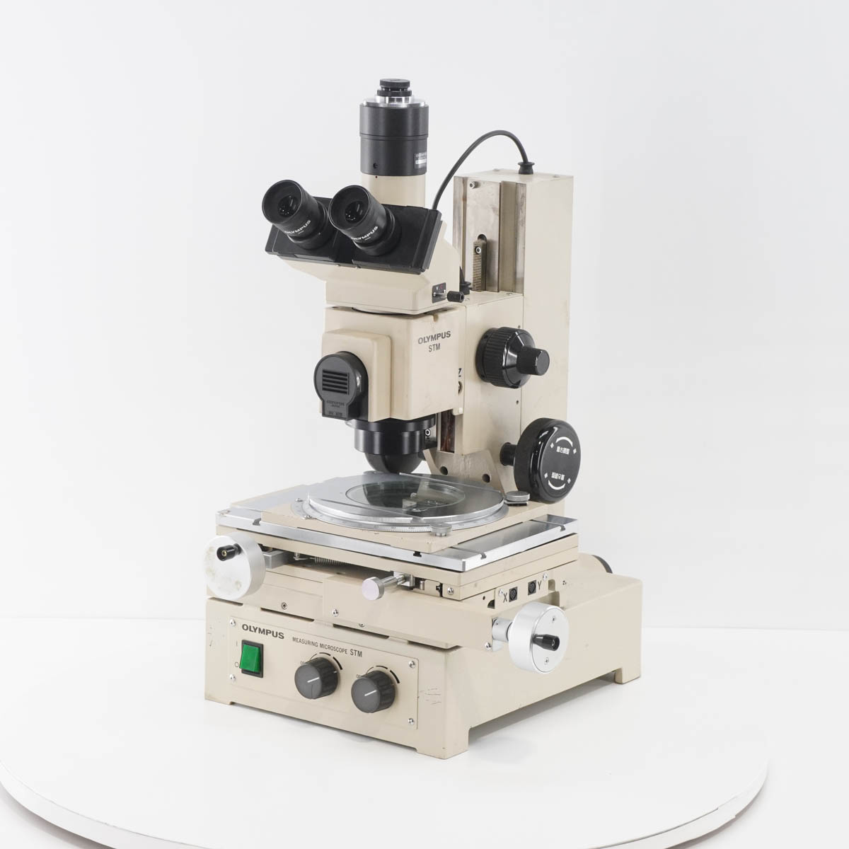 JB]USED 保証なし セット OLYMPUS STM MEASURING MICROSCOPE 測定顕微鏡 MM 1× 3× 5× 10×  MMDC 101 201 MOS OV100 MMI...[05606-0018] | 理化学機器,顕微鏡(MICROSCOPE) |  中古販売分析機器計測器総合商社ディルウィングス