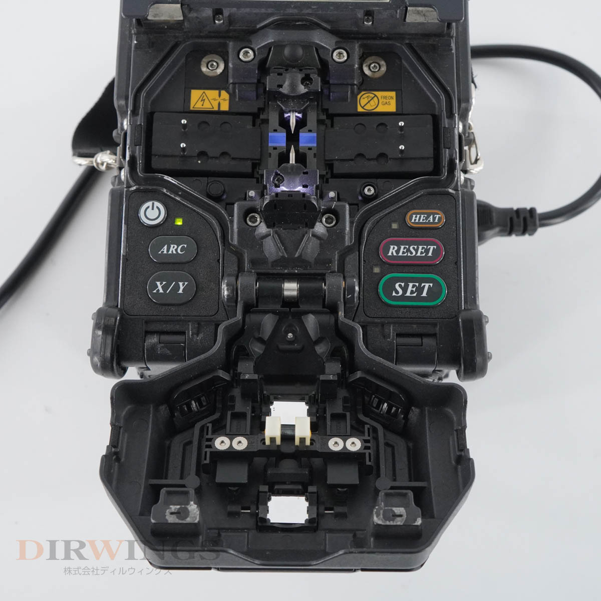 DW]USED 8日保証 全放電16671回 Fujikura FSM-60R 光ファイバ融着接続