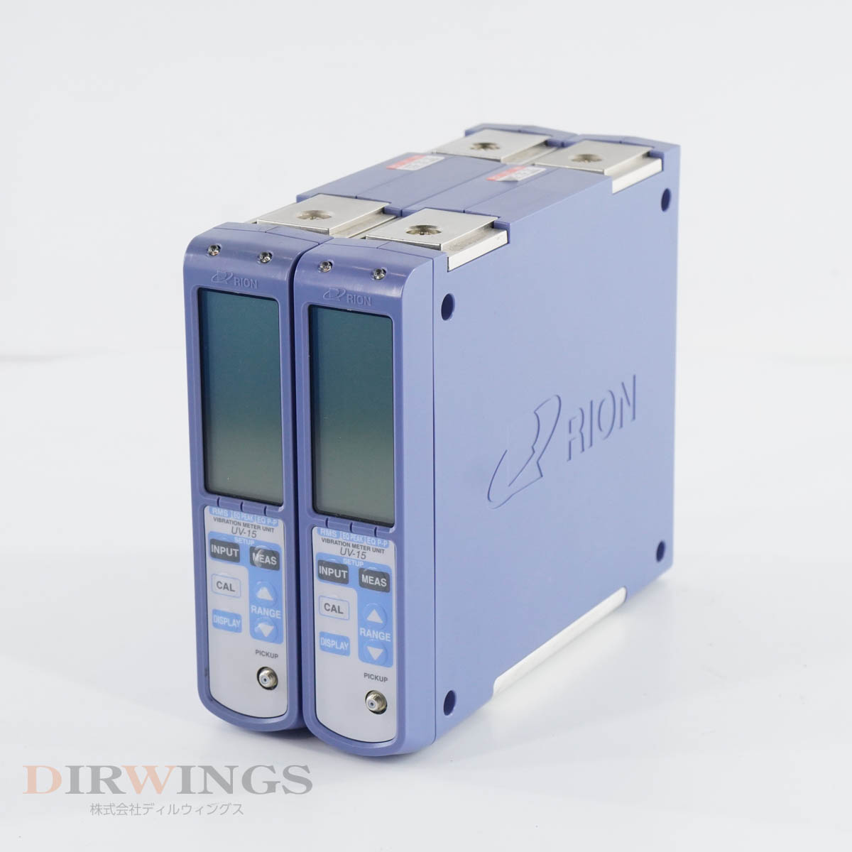 DW]USED 8日保証 2台セット 校正2024年10月まで有効 RION UV-15 VIBRATION METER UNIT 振動計ユニット 騒音振動計測システ...[05768-0637]  | その他 | 中古販売分析機器計測器総合商社ディルウィングス