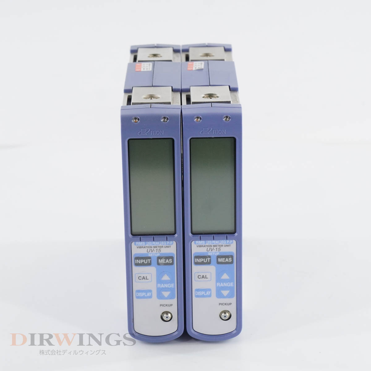 DW]USED 8日保証 2台セット 校正2024年10月まで有効 RION UV-15 VIBRATION METER UNIT 振動計ユニット 騒音振動計測システ...[05768-0637]  | その他 | 中古販売分析機器計測器総合商社ディルウィングス