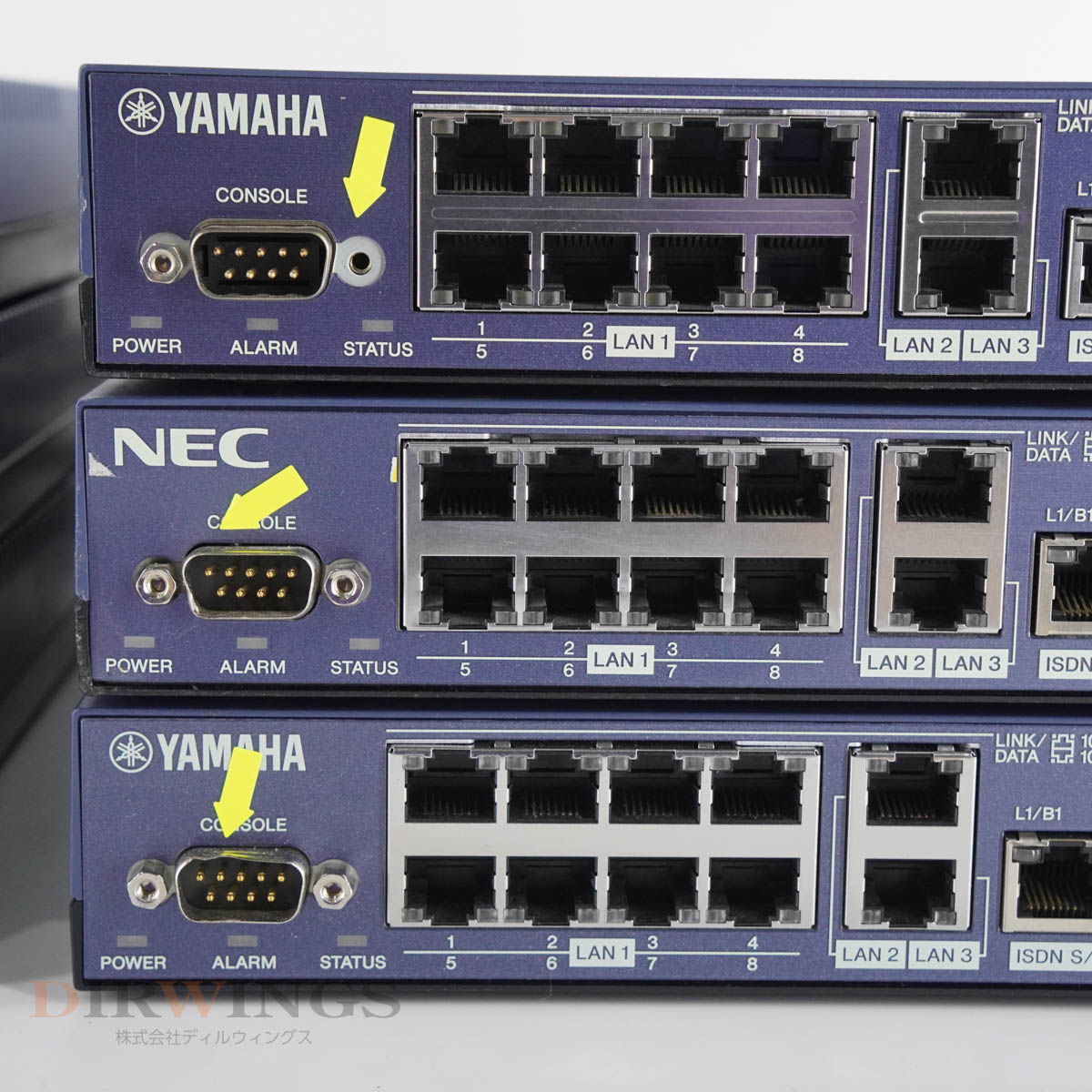 YAMAHA RTX830 2台セット中古