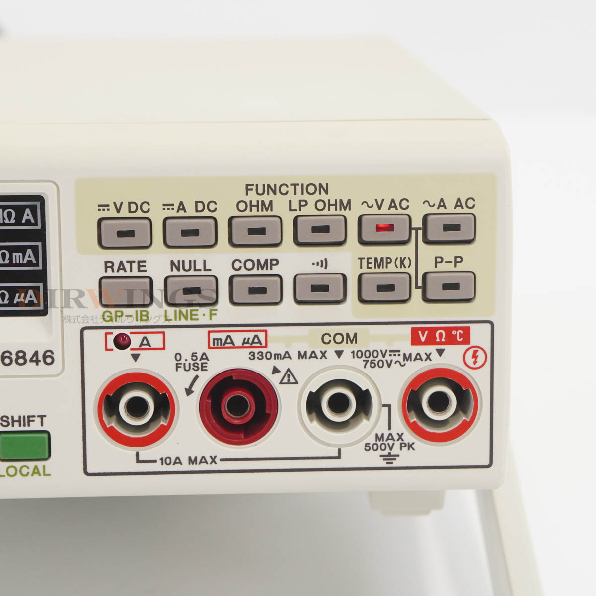 中古】デジタルマルチメータ TR6846 ADVANTEST