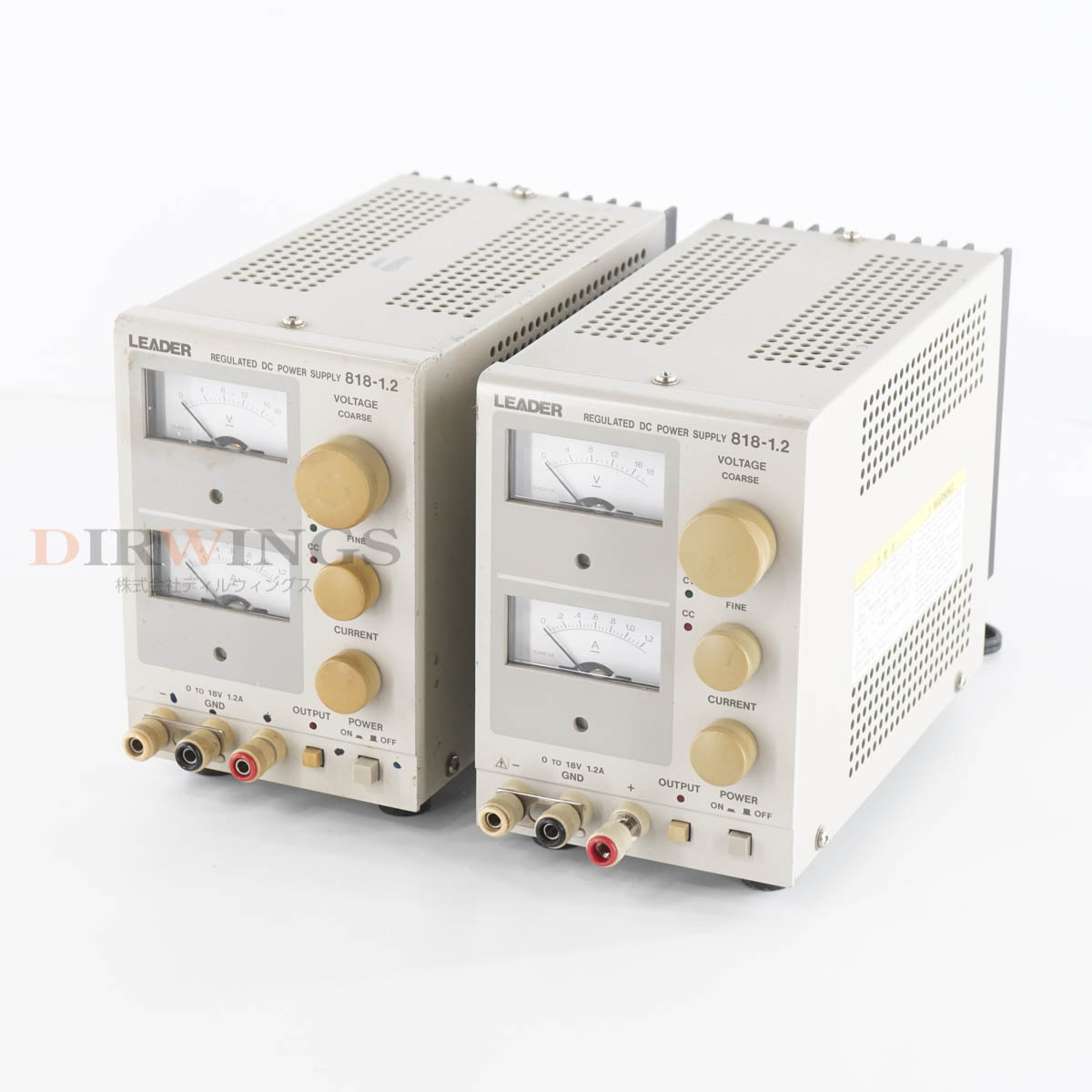 DW]USED 8日保証 2台セット LEADER 818-1.2 REGULATED DC POWER SUPPLY 直流安定化電源 DC電源  直流電源 [06668-0153] | 計測器,DC電源 | 中古販売分析機器計測器総合商社ディルウィングス