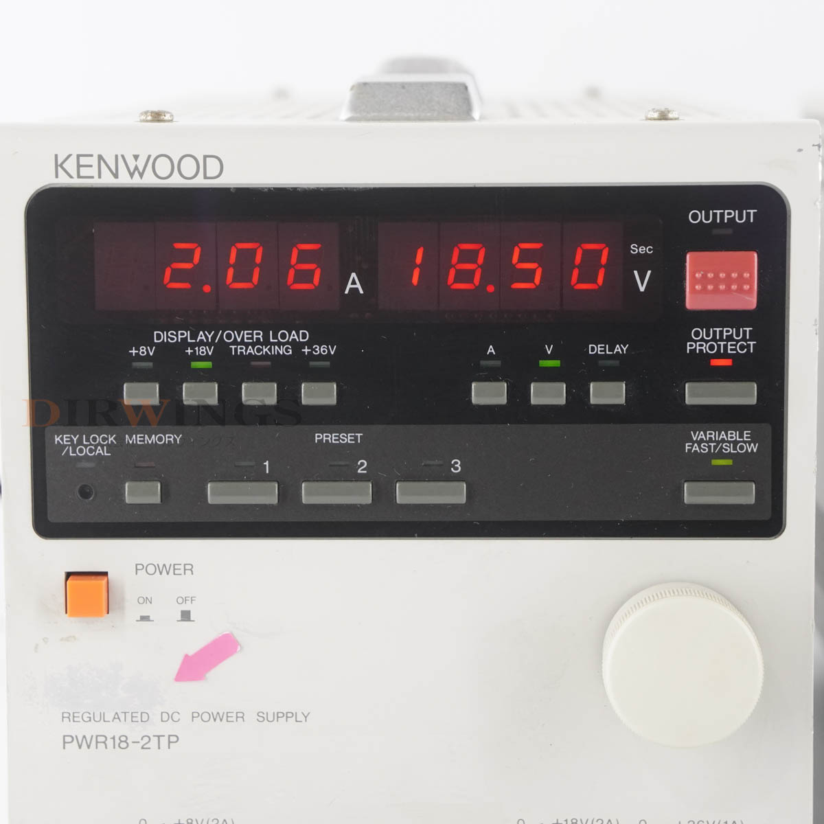 DW]USED 8日保証 3台セット KENWOOD PWR18-2TP PWR-P REGULATED