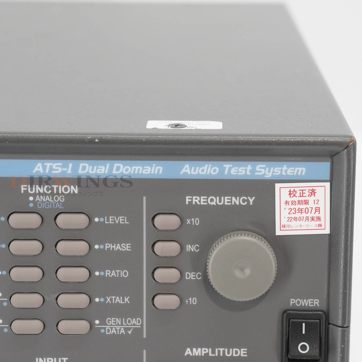 [DW]USED 8日保証 07/2022CAL Audio Precision ATS-1 AP Dual Domain Audio ...
