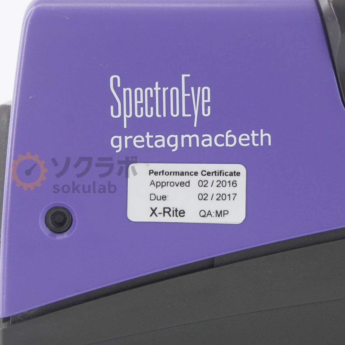 [DW]USED 8日保証 GretagMacbeth SpectroEYE X-rite Spectrophotometer 分光光度計 ス ...