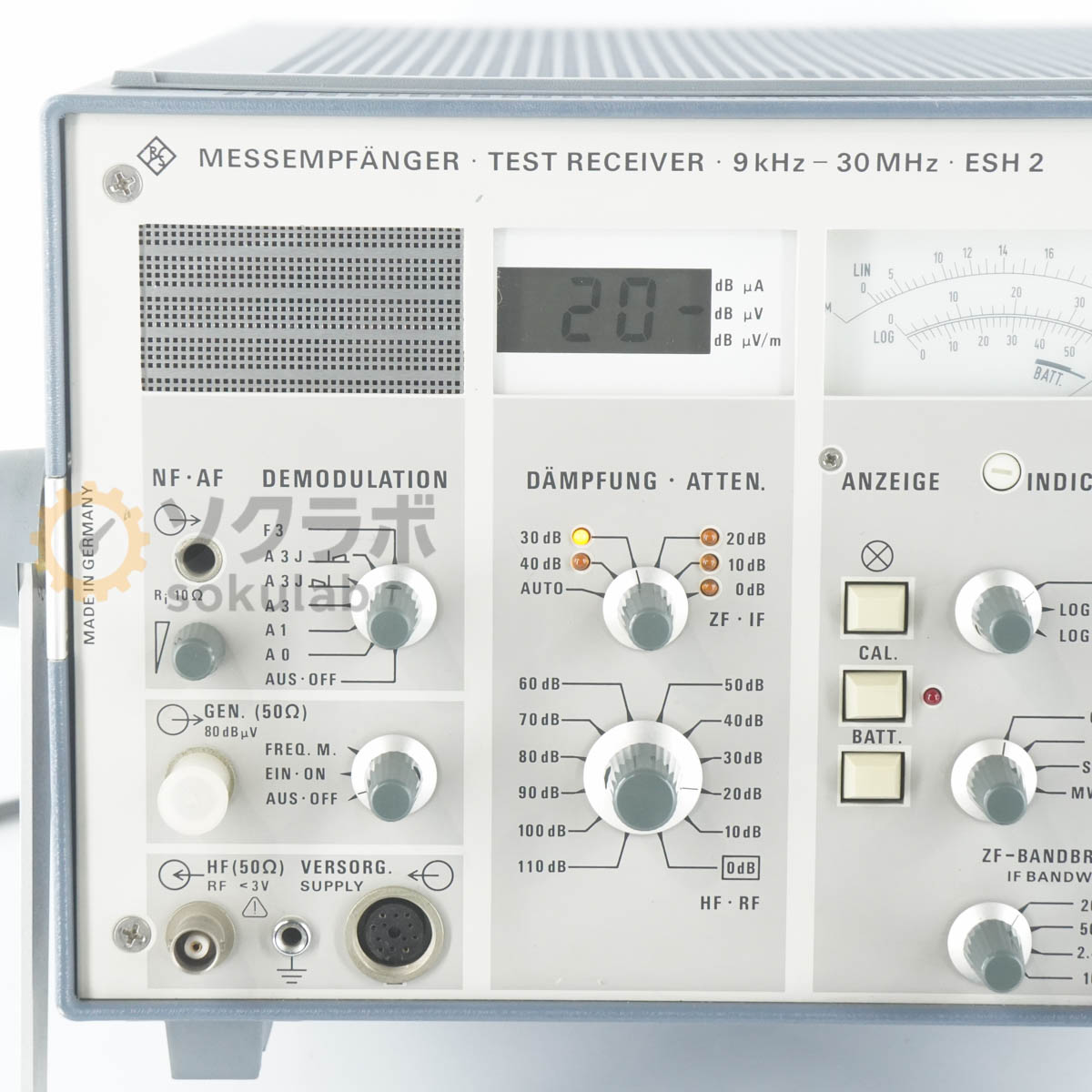 [DW]USED 8日保証 Rohde & Schwarz ESH 2 303.2020.52 ESH2 MESSEMPFANGER TEST ...