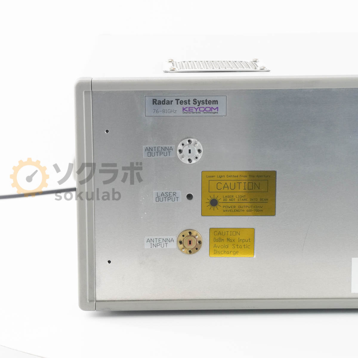 [JB]USED 保証なし KEYCOM ME7220DM-79G-2T Radar Test System レーダーテストシステム 76 ...