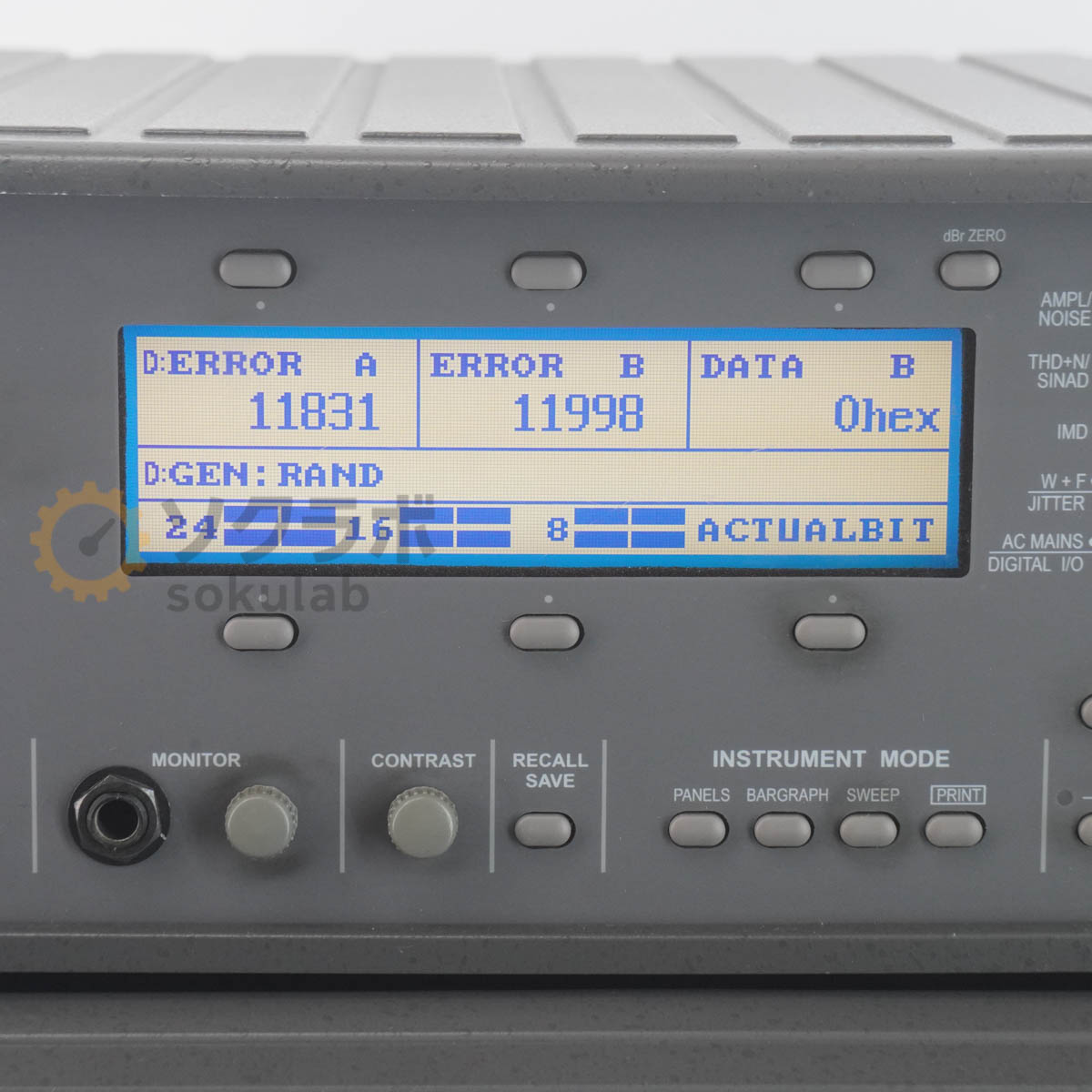 [JB]USED 保証なし Audio Precision P1DD AP PORTABLE ONE DUAL DOMAIN Audio ...