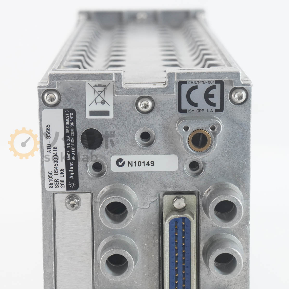 [DW]USED 8日保証 Agilent 86105C ATO-35665 Optical/Electrical Sampling ...