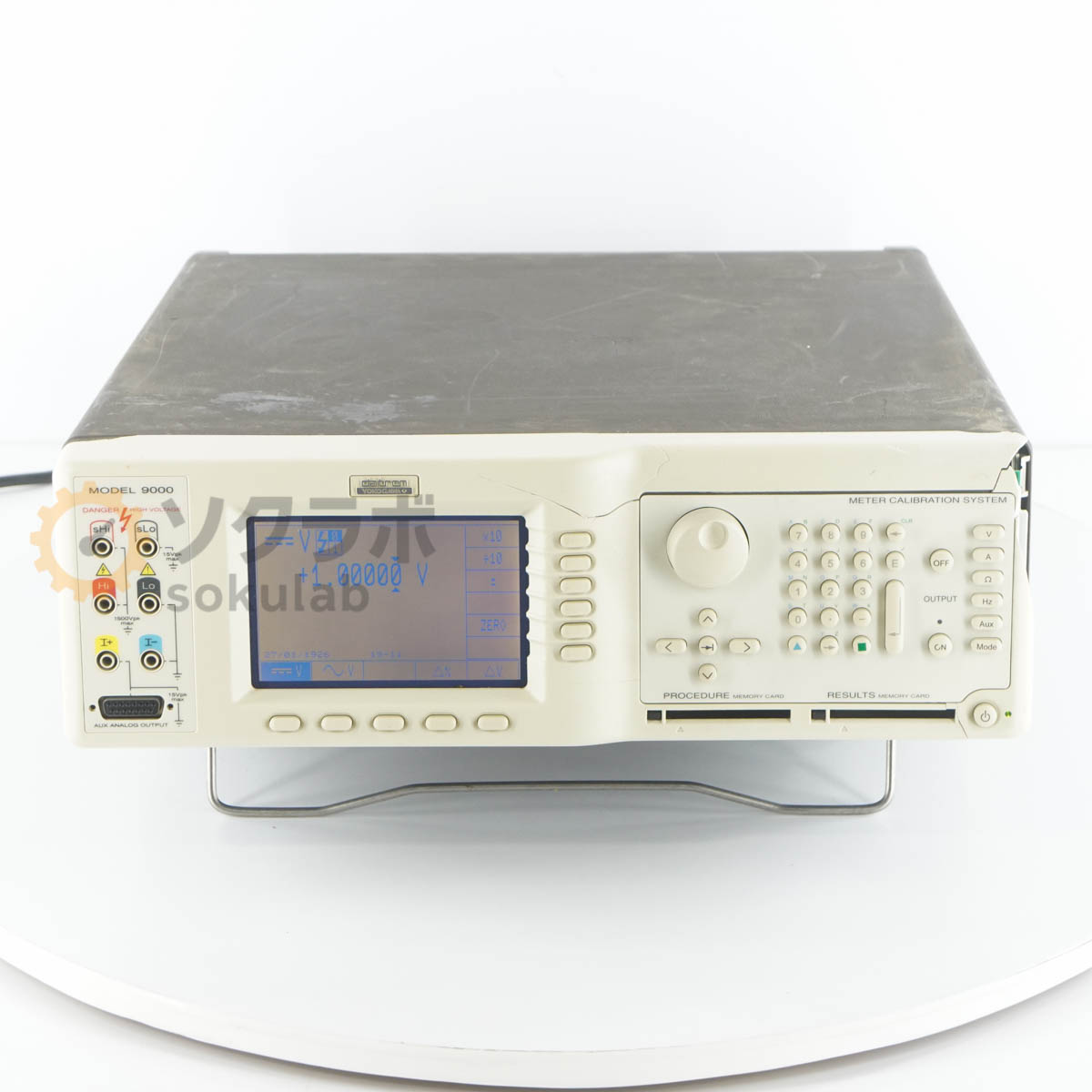 [JB]USED 保証なし YOKOGAWA MODEL 9000 datron METER CALIBRATION SYSTEM 校正器 キ ...