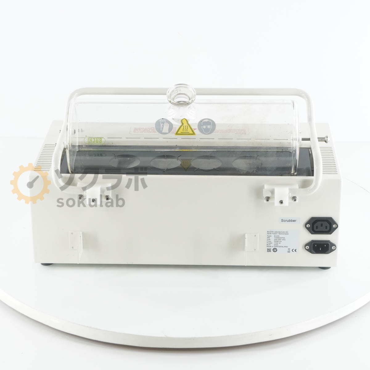[JB]USED 保証なし BUCHI B-440 K-415 Wet Digester Scrubber 湿式灰化装置 スクラバー ...