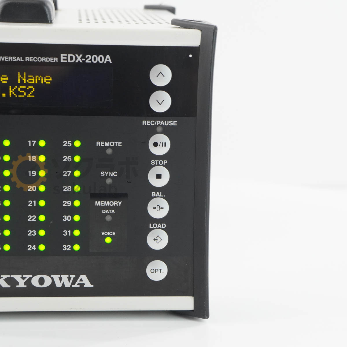 [DW]USED 8日保証 05/2025CAL KYOWA EDX-200A-4H EDX-200A UNIVERSAL RECORDER ...