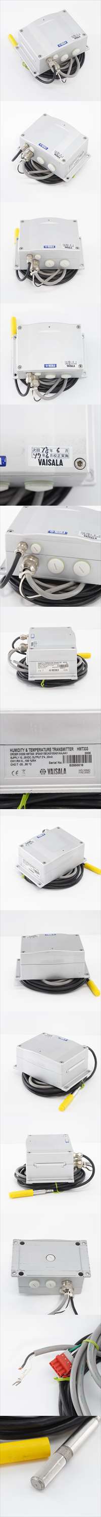 海外製[DW]USED 8日保証 06/2017CAL VAISALA HMT333 湿度温度変換器 HUMIDITY & TEMPER 環境測定器