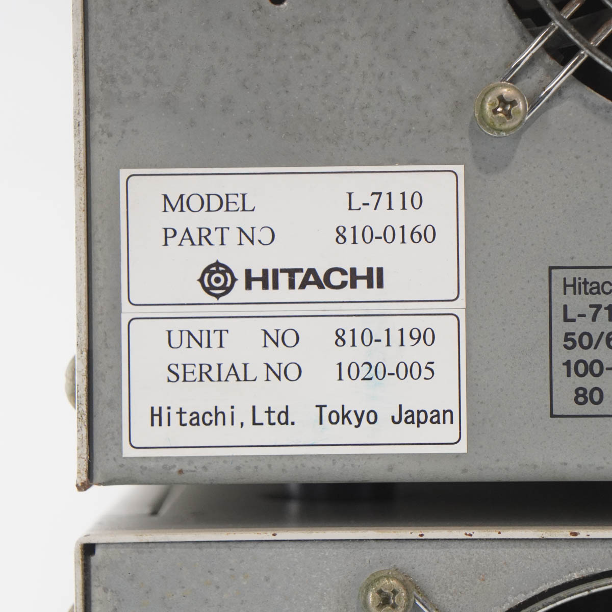 DW]USED 8日保証 セット HITACHI L-7110 L-7400 L-7300 L-7200 D-7500 LaChrom HPLC  液クロ Pump UV Detector Column Ov...[ST03851-0001] 分析機器,液体クロマトグラフ  中古販売分析機器計測器総合商社ディルウィングス