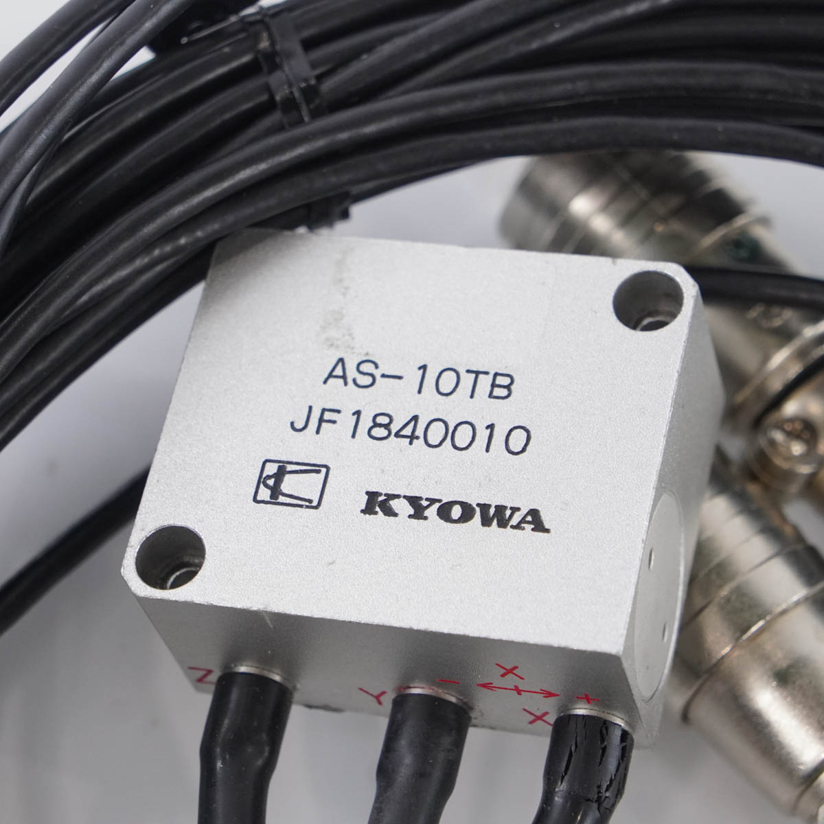 セット KYOWA AS-20GB AS-10TB 加速度変換器 加速度センサー 取扱説明