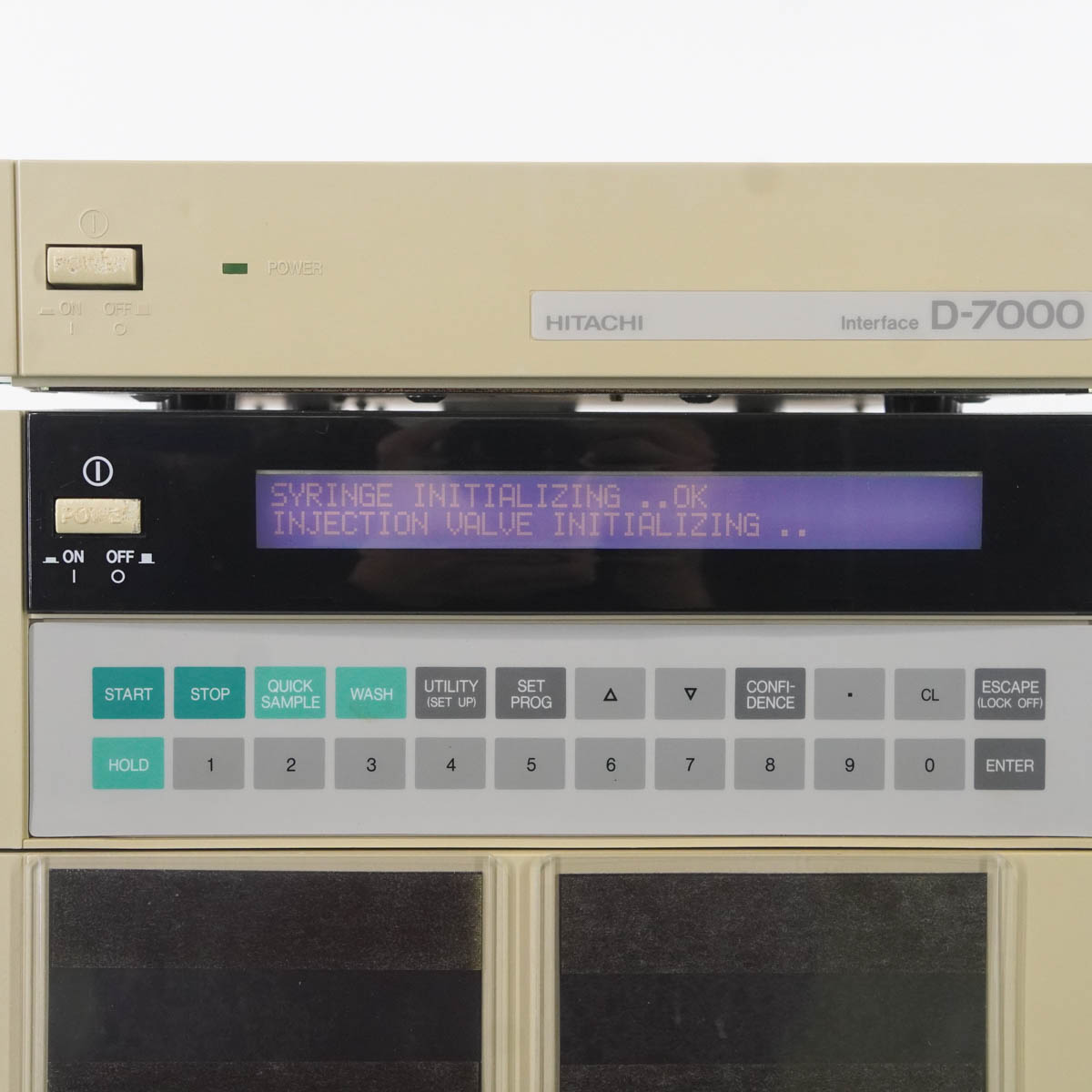 DW]USED 8日保証 セット HITACHI L-7200 D-7000 L-7405 L-7100 LacChrom HPLC 液クロ  Interface UV Detector Autosample...[ST04509-0002] 分析機器,液体クロマトグラフ  中古販売分析機器計測器総合商社ディルウィングス