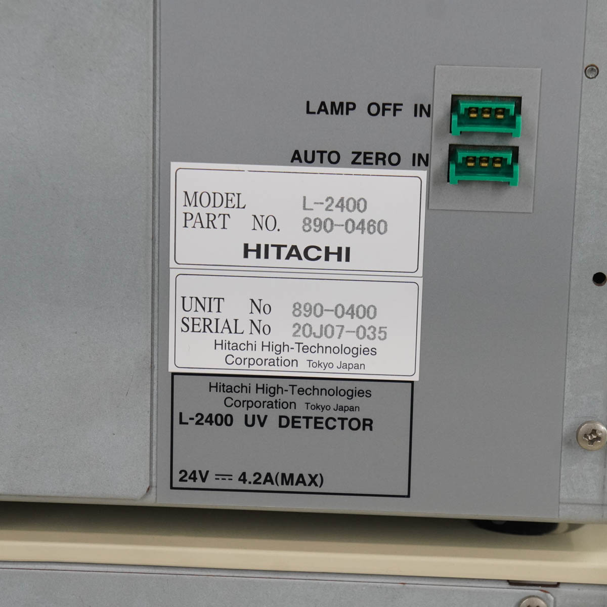 [DW]USED 8日保証 セット HITACHI L-2400 L-2130 L-2200 L-2300 Organizer HPLC ELITE LaChrom UV Detector Pump Autosampl...[04643-0011] - 18