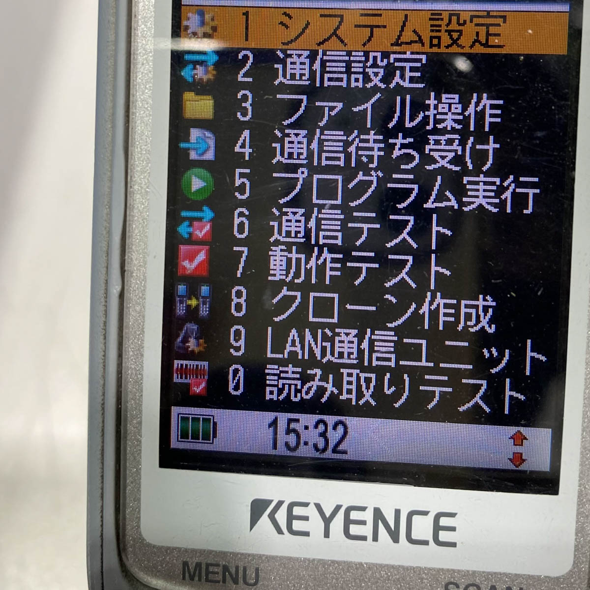 PG]USED 8日保証 2台セット 動作確認済 KEYENCE BT-1000 ハンディ