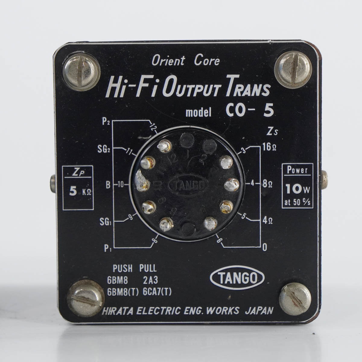 [JB]USED 現状販売 2個セット TANGO CO-5 出力トランス Hi-Fi OUTPUT TRANS  [05348-0261]-中古販売分析機器計測器総合商社ディルウィングス