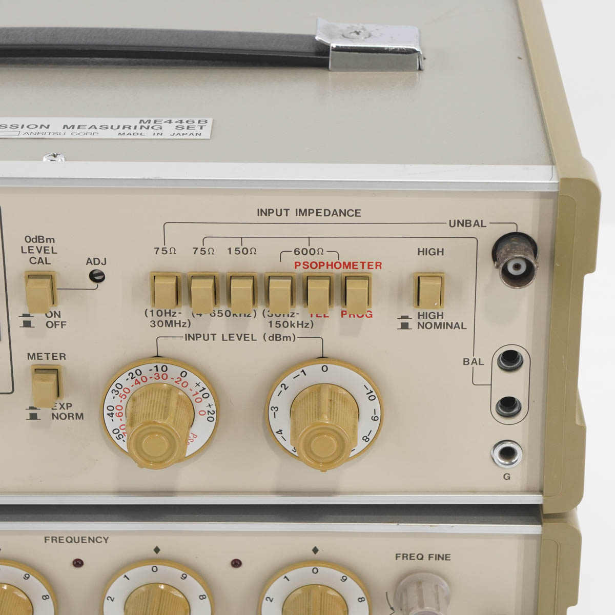 DW]USED 8日保証 セット Anritsu ML424B MG442A LEVEL METER SYNTHESIZED LEVEL  GENERATOR レベルメーター レベルジェネレ...[05522-0016] | 計測器,計測器その他(Others) |  中古販売分析機器計測器総合商社ディルウィングス