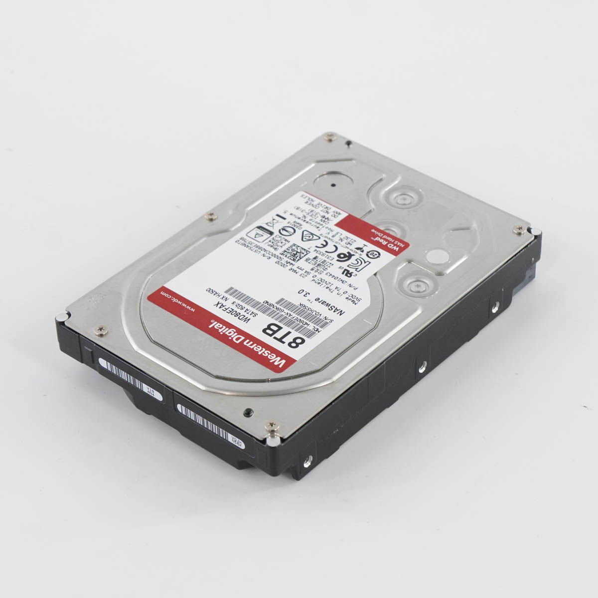 PG]USED 8日保証 5台入荷 未使用に近い Western Digital WD80EFAX 